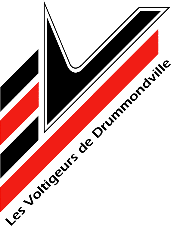 drummondville voltigeurs 1988-1994 primary logo iron on transfers for clothing